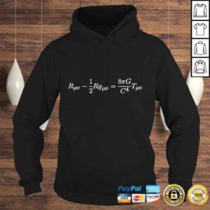 Hoodie Einsteins Field Equation Science and Math Geeks Shirts