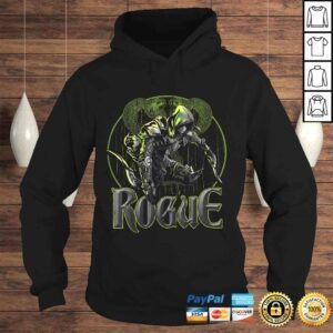 Hoodie Elven Rogue Assassin Fantasy Class Graphic Gift for Gamers Shirt