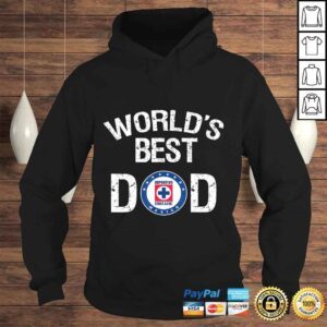 Hoodie FC Cruz Azul Mexico Worlds Best Dad Fathers Day Gift