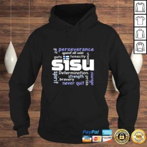 Hoodie Finland Sisu Shirt for Finnish Men Women TShirt Gift