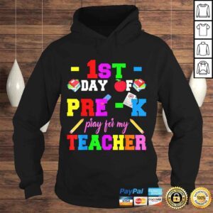 Hoodie First Day Of PreK Pray For My Teacher Back To School Shirt