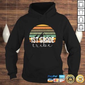 Hoodie First Grade Tribe Teacher Student Team 1st Grade Retro TShirt