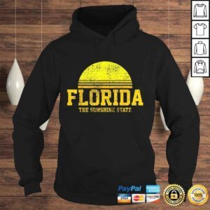 Hoodie Florida Vintage Retro The USA US State Tee Shirt