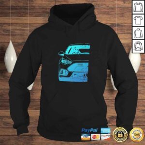 Hoodie Focus RS Car Used Style Fan ArShirt Cyan