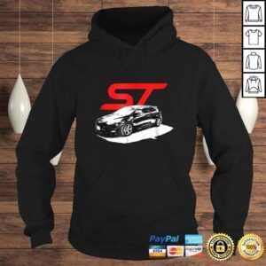 Hoodie Focus ST Distressed Look Red Variant