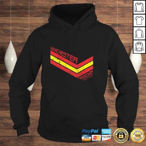 Football Is Everything - Manchester 80s Retro Pullover Hoodie - Image 4