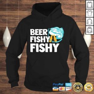 Hoodie Funny Beer Fishy Fishy Funny Fishing Drinking Joke TShirt