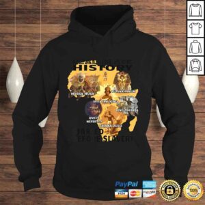 Hoodie Funny Black Awareness Afrocentric Attire African American Slavery TShirt Gift