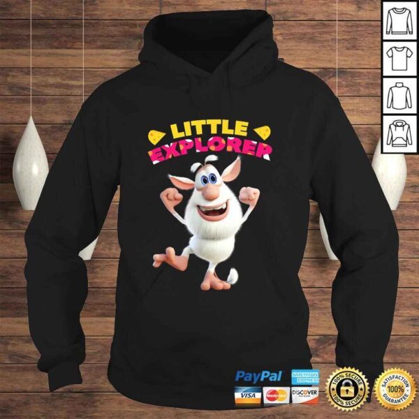 Funny Booba Little Explorer Happy Birthday Gift for Son Daughter Shirt - Image 4