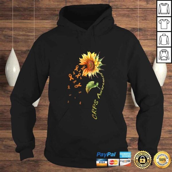 Funny CRPS Awareness Sunflower Shirt - Image 4