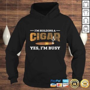 Hoodie Funny Cigar Smoking Shirt Men Gifts for Cigar Lovers TShirt Gift