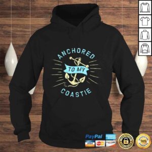 Hoodie Funny Coastie Wife US Coast Guard USCG Anchored To TShirt