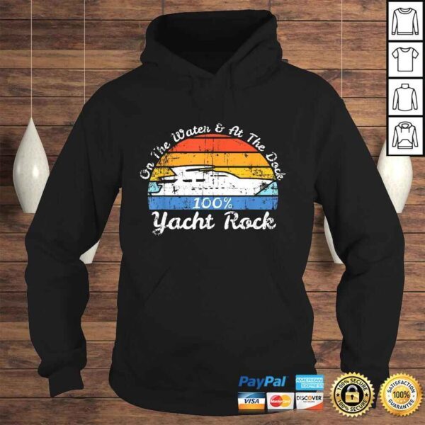 Funny Distressed Retro Yacht Rock TShirt - Image 4