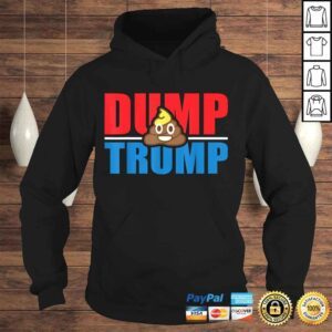 Hoodie Funny Dump Trump Poop Emoji Anti Trump Impeach Trump 86 45 Shirt