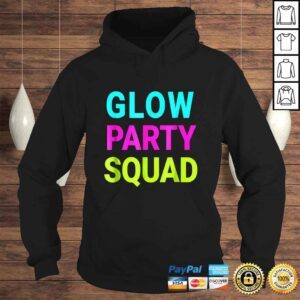 Hoodie Funny Glow Party Squad TShirt