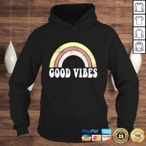 Hoodie Funny Good Vibes Shirt Women Teen Girls Cute Shirt Top Shirt