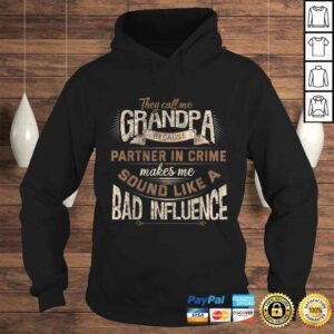 Hoodie Funny Grandpa Shirt Birthday Christmas Gift for Grandad VNeck TShirt