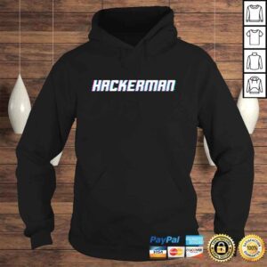 Hoodie Funny Hackerman Vintage Glitch EffecTShirt