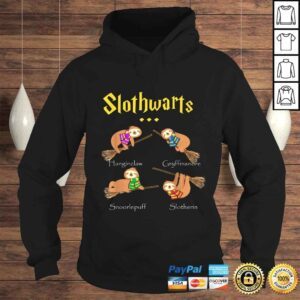 Hoodie Funny Harry SlothwartsSloth Gift For BirthdayHalloween TShirt Gift