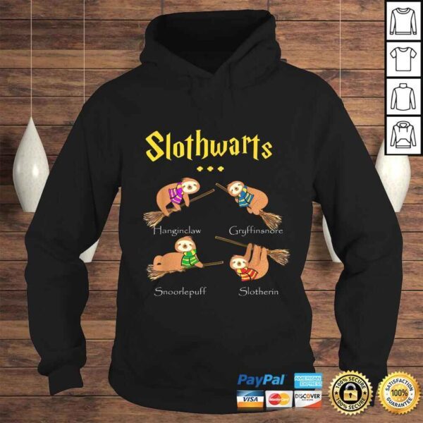 Funny Harry Slothwarts-Sloth Gift For Birthday,Halloween TShirt Gift - Image 4