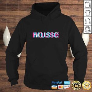 Hoodie Funny House Music Glitch Optical Illusion EDM Rave Shirt