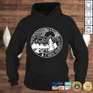 Hoodie Funny I Hate People I Love Camping Funny TShirt