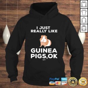 Hoodie Funny I Just Really Like Guinea Pigs Ok Funny Guinea Mom Themed TShirt