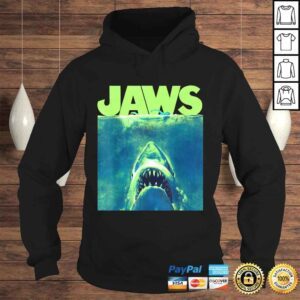 Hoodie Funny Jaws Surfacing Neon Poster Logo Gift Top