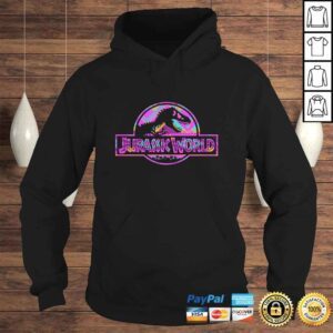 Hoodie Funny Jurassic World Purple Boho Geometric Logo Graphic Tee Shirt