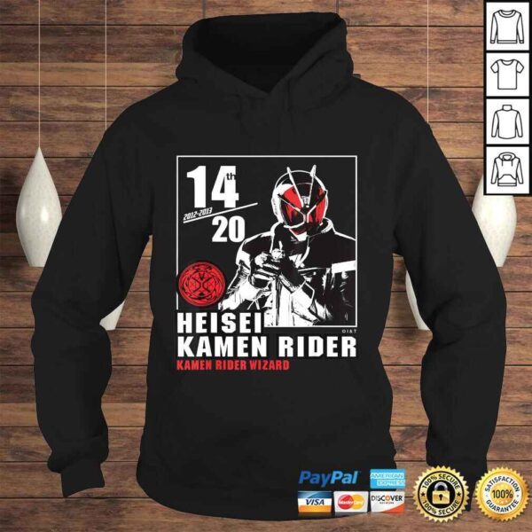 Funny Kamen Rider Wizard Heisei Rider Anniversary Shirt - Image 4