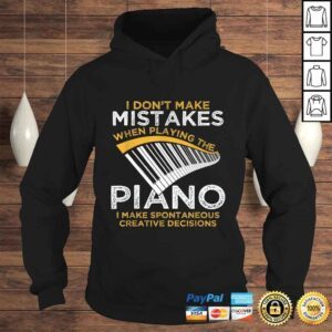 Hoodie Funny Keyboard Pianist Gifts Music Musician Piano Gift Top