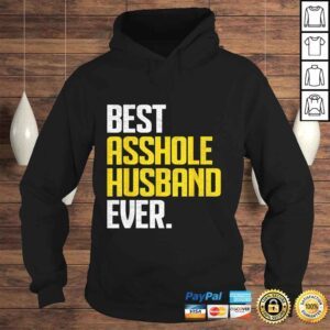 Hoodie Funny Mens Best Asshole Husband Ever VNeck TShirt