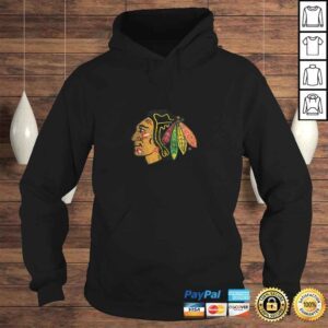 Hoodie Funny Mens NHL Chicago Blackhawks Vintage Distressed Team Logo TShirt