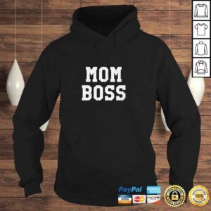 Hoodie Funny Mom Boss Hoodie SweaTShirt