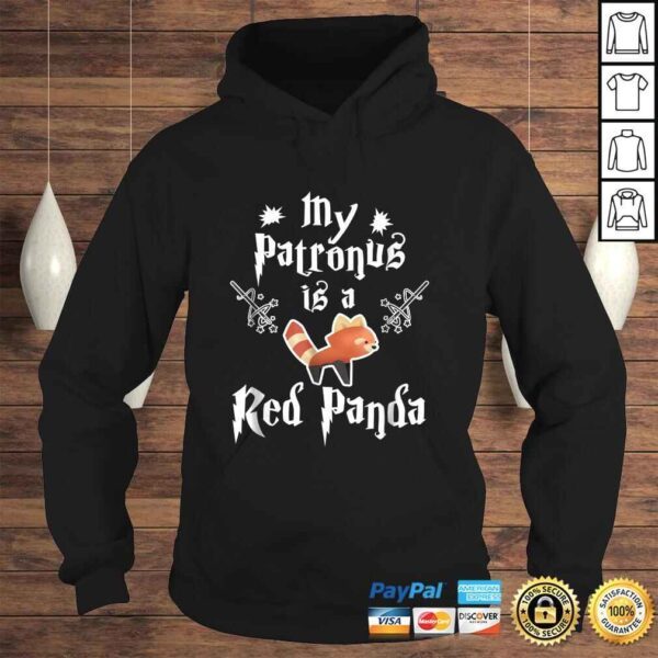 Funny My Patronus is a Red Panda Cute Novelty Tee T-Shirt - Image 4