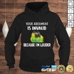 Hoodie Funny Nanday Conure Shirt I Am Louder Conure TShirt Gift