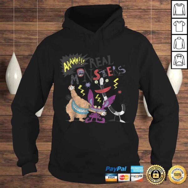 Funny Nickelodeon Ahh Real Monsters Friends Group ShoShirt - Image 4