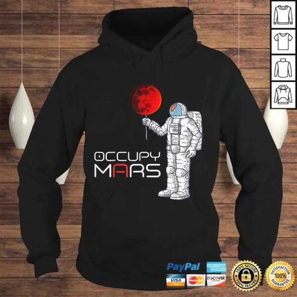 Funny Occupy Mars Astronaut Shirt Kids, Boys, Men Gift Top - Image 4