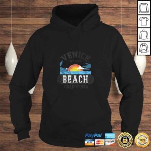 Hoodie Funny Original Venice Beach California Vintage Design Novelty TShirt