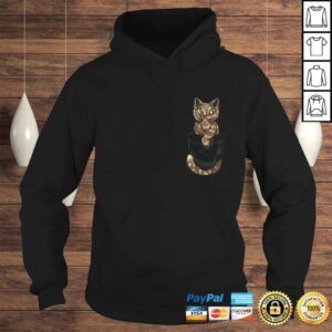 Hoodie Funny Pocket Tortoiseshell Tortie Cat Shirt