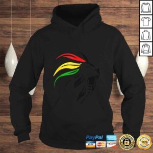 Hoodie Funny Rasta Reggae Lion Art for Rastafari Lover TShirt