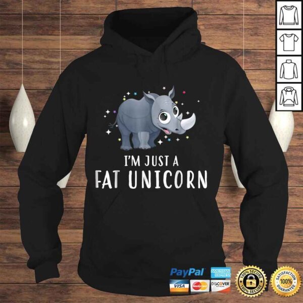 Funny Rhinos Are Just Fat Unicorns Funny TShirt - Image 4