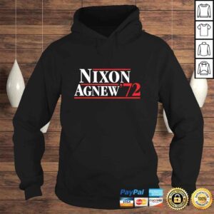 Hoodie Funny Richard Nixon 72 Retro Presidential Campaign TShirt