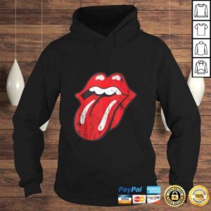 Hoodie Funny Rolling Stones Official Distressed Tongue Tee TShirt