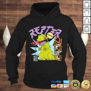 Hoodie Funny Rugrats Fire Breathing Reptar Rawr Retro Graphic TShirt