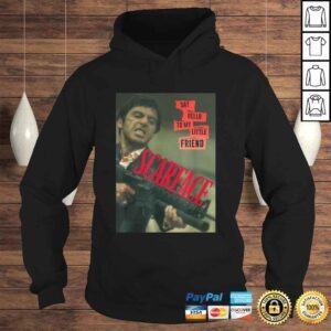 Hoodie Funny Scarface Say Hello To My Little Friend Photo Graphic TShirt