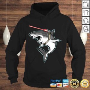 Hoodie Funny Shark with Laser Beam Graphic Shirt