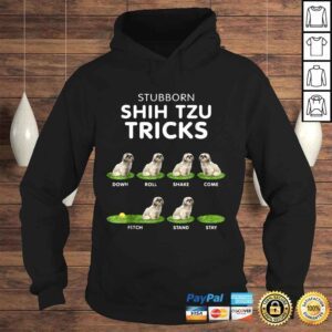 Hoodie Funny Shih Tzu Trick Shirt for men women kids dog lover