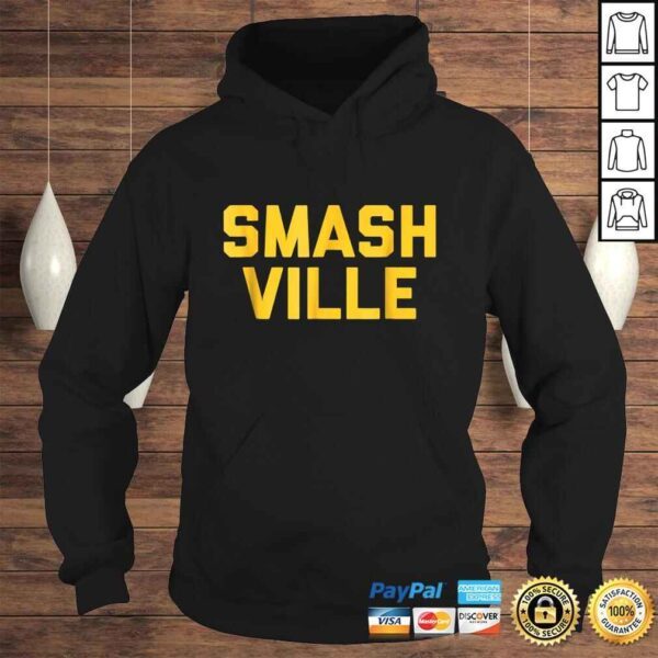 Funny Smashville Gold  Nashville TShirt - Image 4