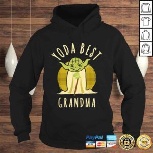 Hoodie Funny Star Wars Yoda Best Grandma Cartoon Yoda Shirt